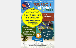Tournoi Eté 2025