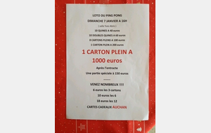 2018 affiche du loto