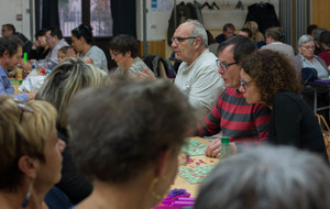 Ci et là on retrouve nos valeureux pongistes du Pérols PPC : Christine et Jean-Luc,