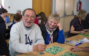 Alain et Martine tout sourires...