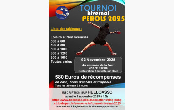 Tournoi Hivernal 2025